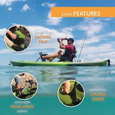 Lifetime Renegade 138 Pedal Drive Kayak