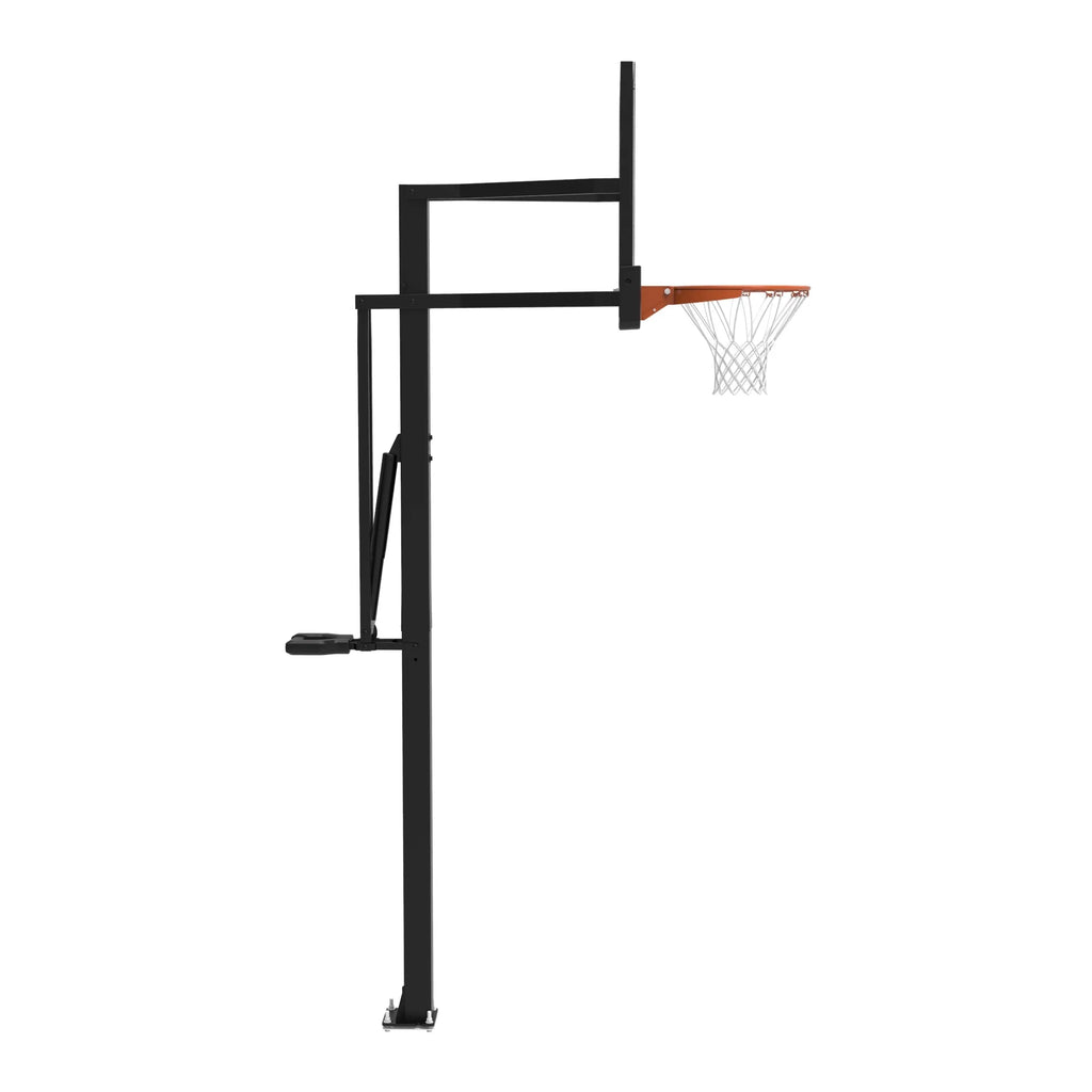 Lifetime Mammoth Lift Bolt Down Basketball Hoop (54-Inch Tempered Glass)