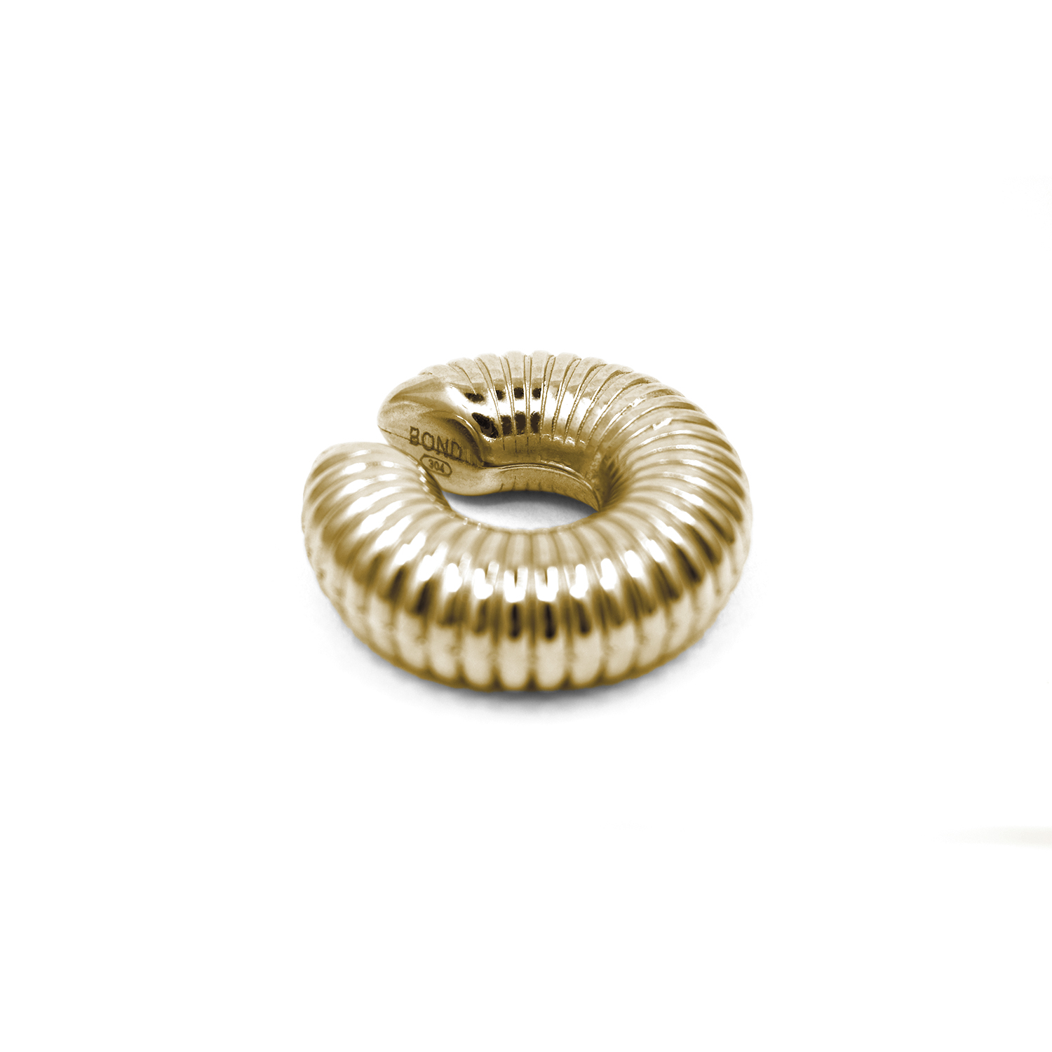 Striated Ear Cuff