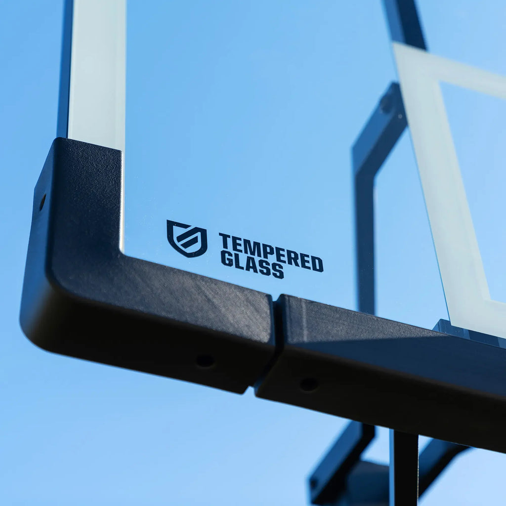 Lifetime Mammoth Lift Bolt Down Basketball Hoop (54-Inch Tempered Glass)