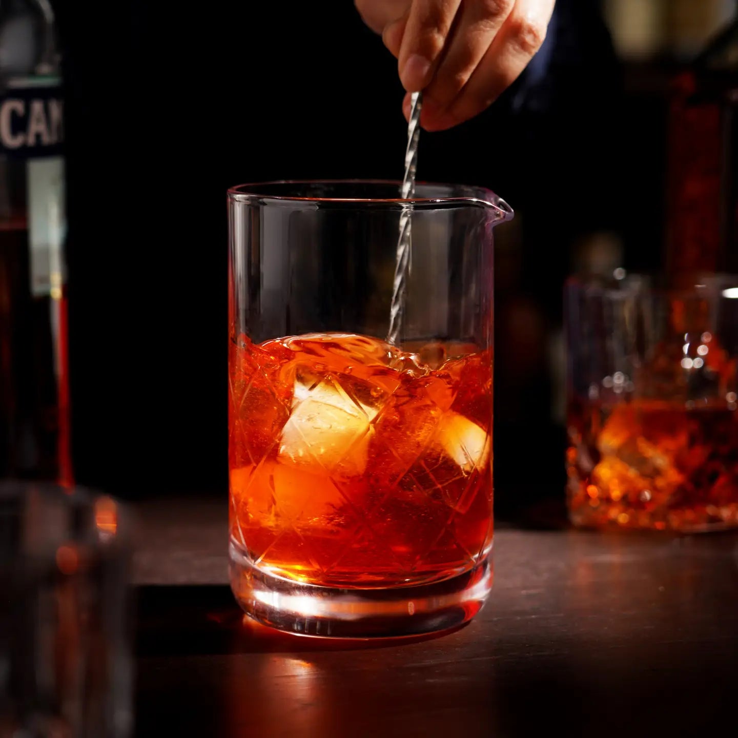 Viski Professional Crystal Cocktail Mixing Glass