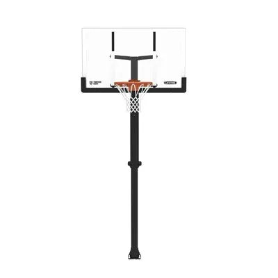 Lifetime Mammoth Lift Bolt Down Basketball Hoop (54-Inch Tempered Glass)