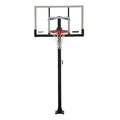 Lifetime Adjustable Bolt Down Basketball Hoop (60-Inch Tempered Glass)