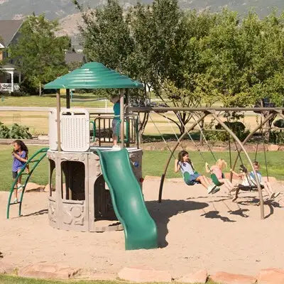 Lifetime Adventure Tower with Spider Swing