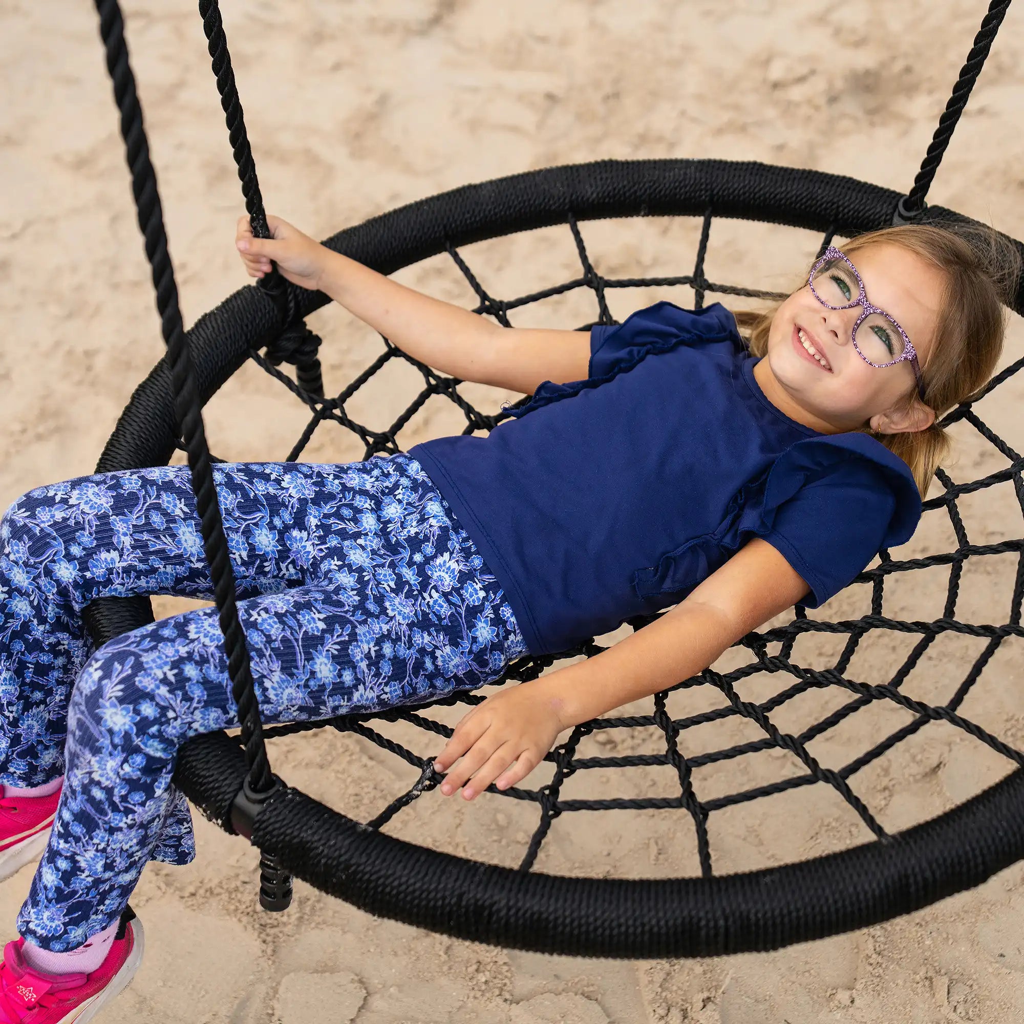 Lifetime Big Stuff Adventure Swing Set with Spider Swing