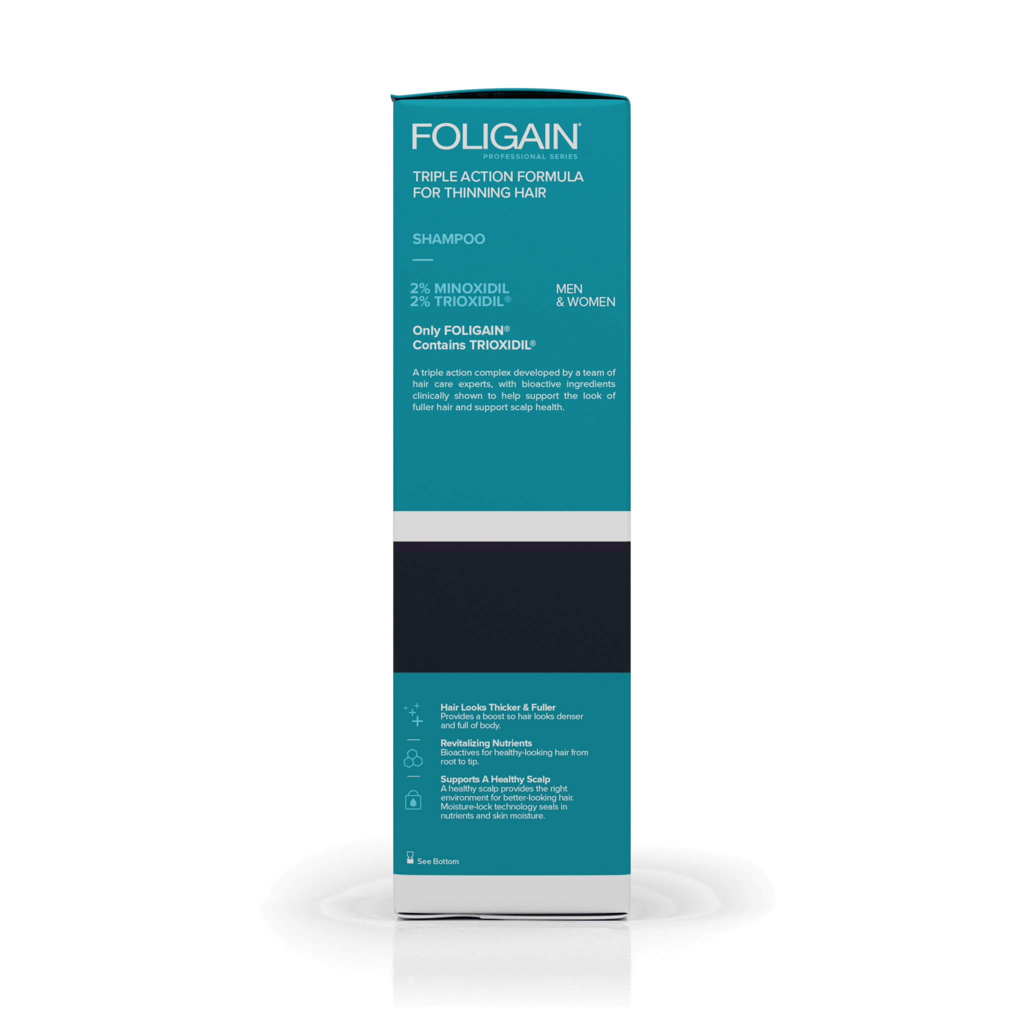 FOLIGAIN Advanced Hair Regrowth Hair Shampoo with 2% Minoxidil and 2% TRIOXIDIL®
