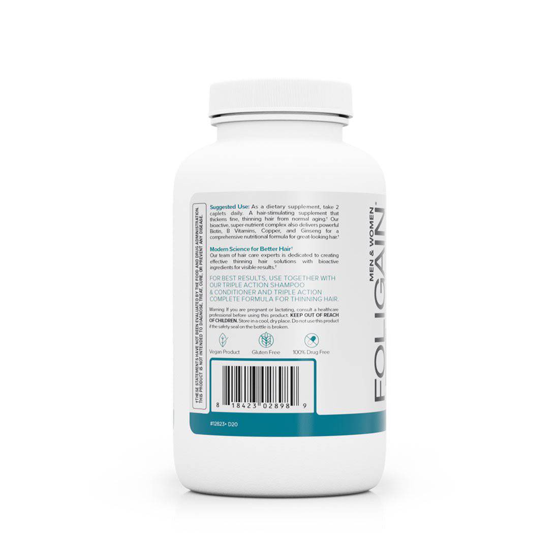 FOLIGAIN Stimulating Supplement For Thinning Hair 60 Caplets