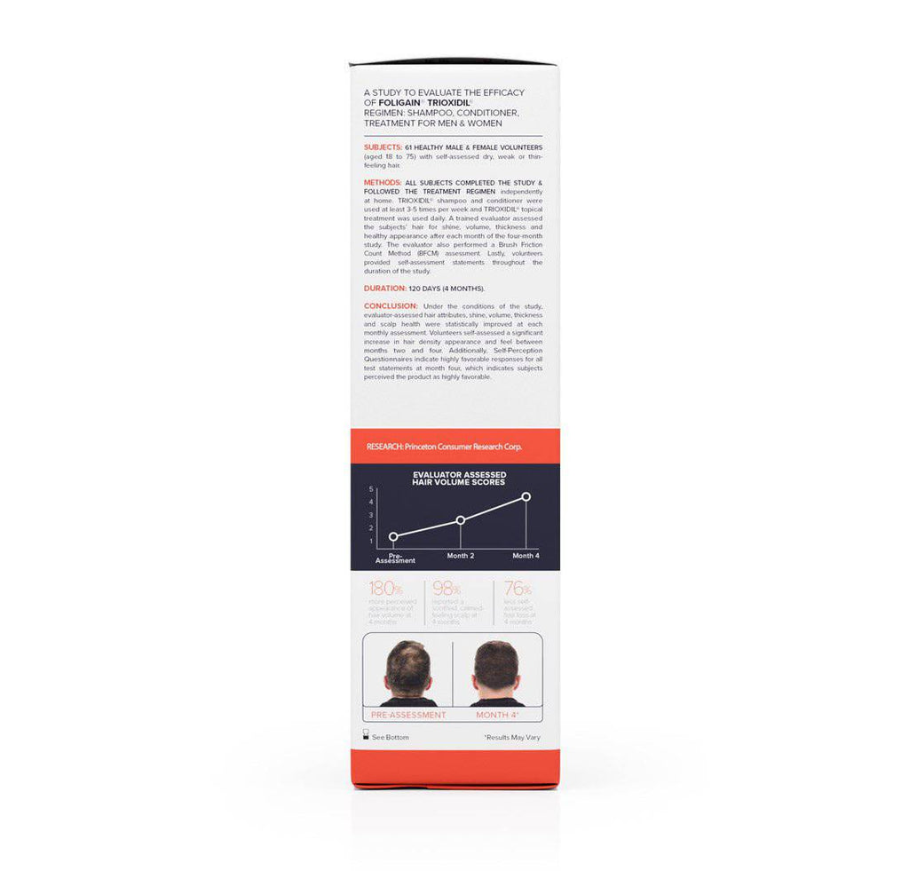 FOLIGAIN Triple Action Conditioner For Thinning Hair For Men with 2% TRIOXIDIL®