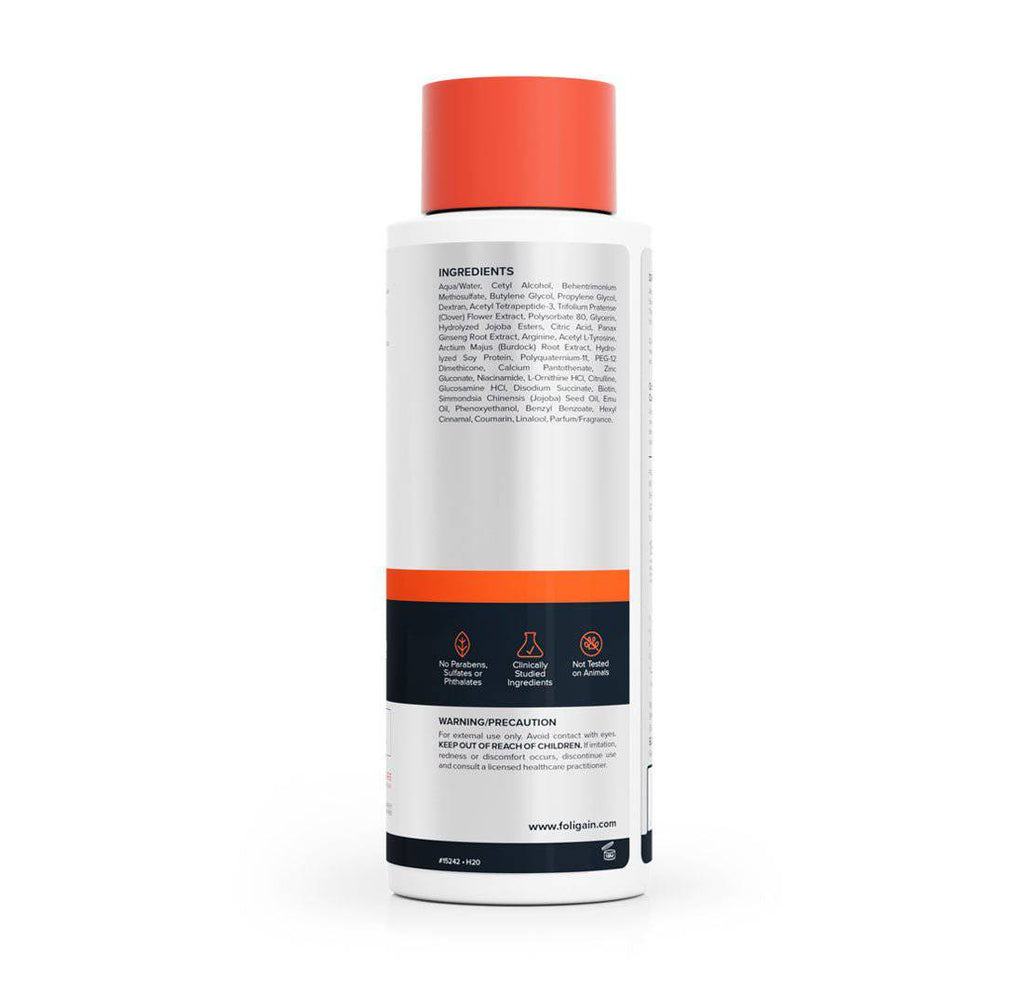 FOLIGAIN Triple Action Conditioner For Thinning Hair For Men with 2% TRIOXIDIL® 473ml