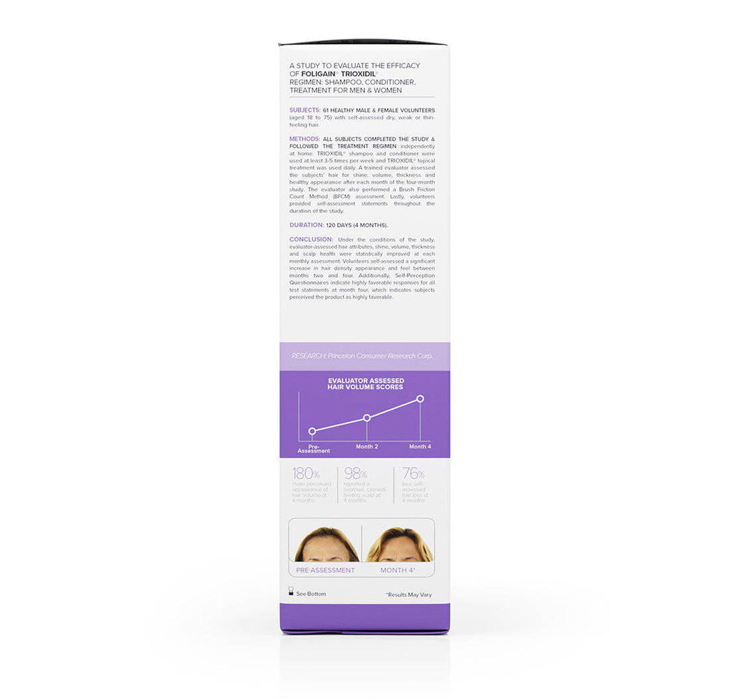 FOLIGAIN Triple Action Conditioner For Thinning Hair For Women with 2% TRIOXIDIL®