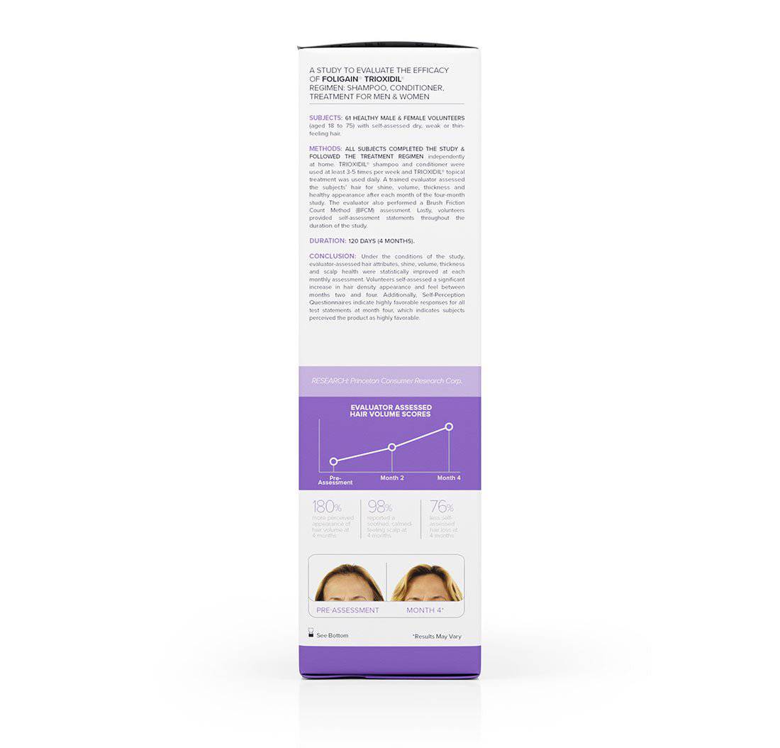 FOLIGAIN Triple Action Conditioner For Thinning Hair For Women with 2% TRIOXIDIL®