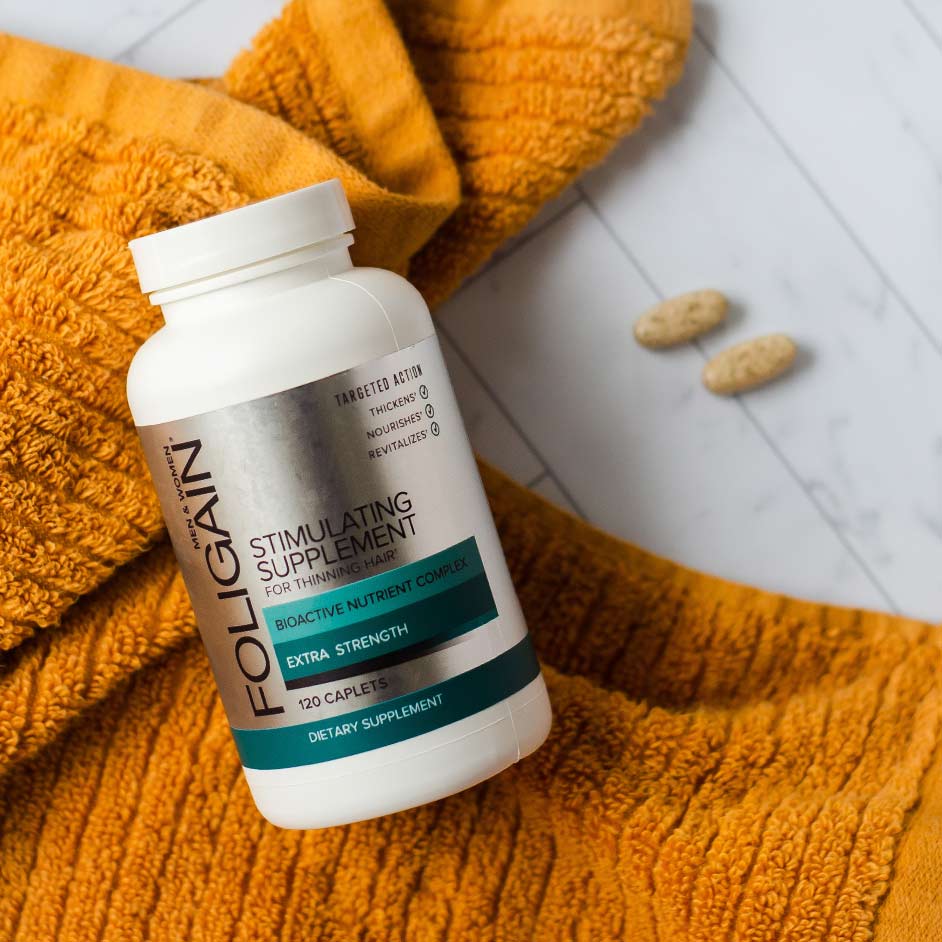 FOLIGAIN Stimulating Supplement For Thinning Hair 120 Caplets