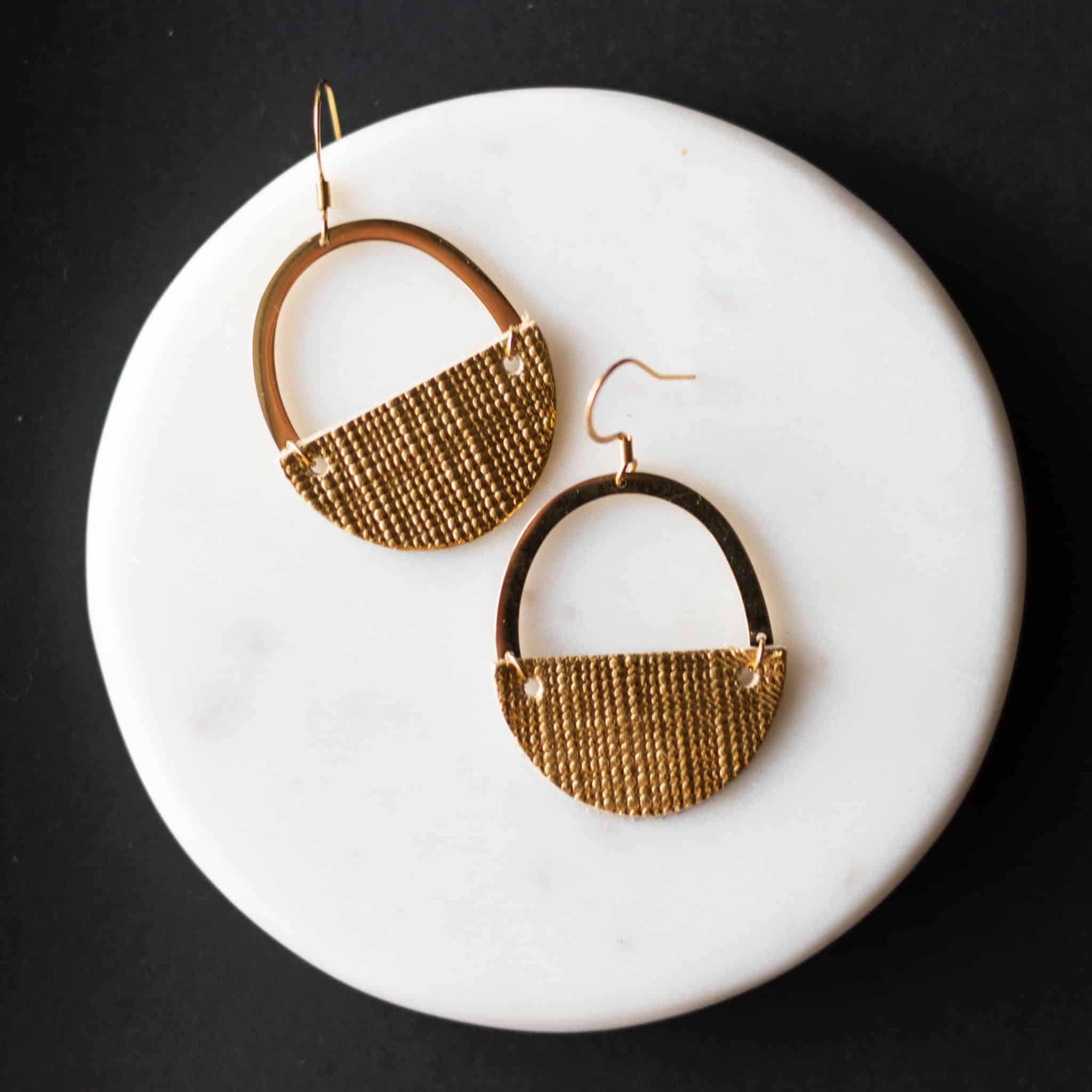 Gold Jo Earrings