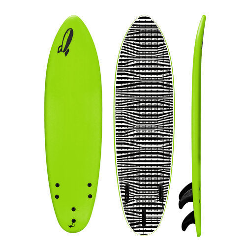 6' BABY JESÚS Round Tail Shortboard