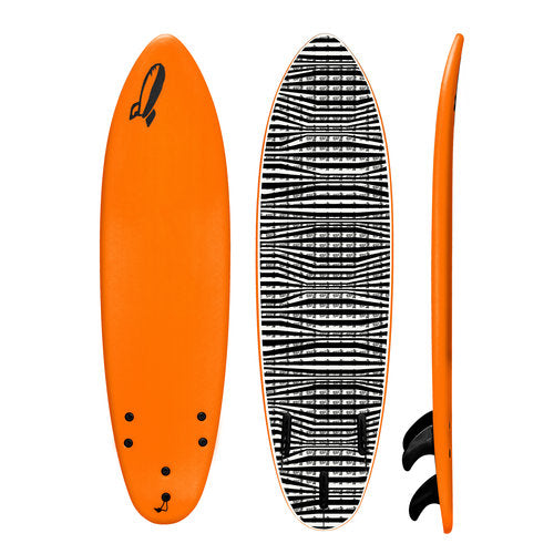6' BABY JESÚS Round Tail Shortboard