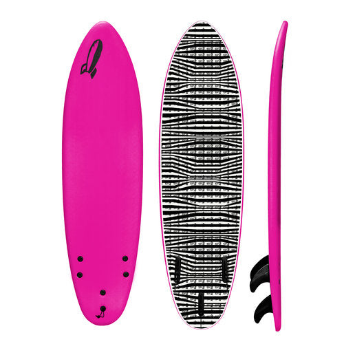 6' BABY JESÚS Round Tail Shortboard