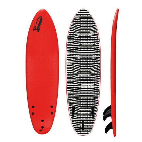 6' BABY JESÚS Round Tail Shortboard