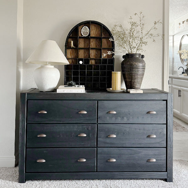 Arched Cubby Wood Wall Shelf