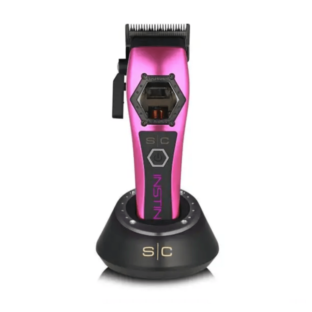 Stylecraft Instinct Metal Clipper - Professional IN2 Vector Motor with FREE Instinct Metal Shaver - Black