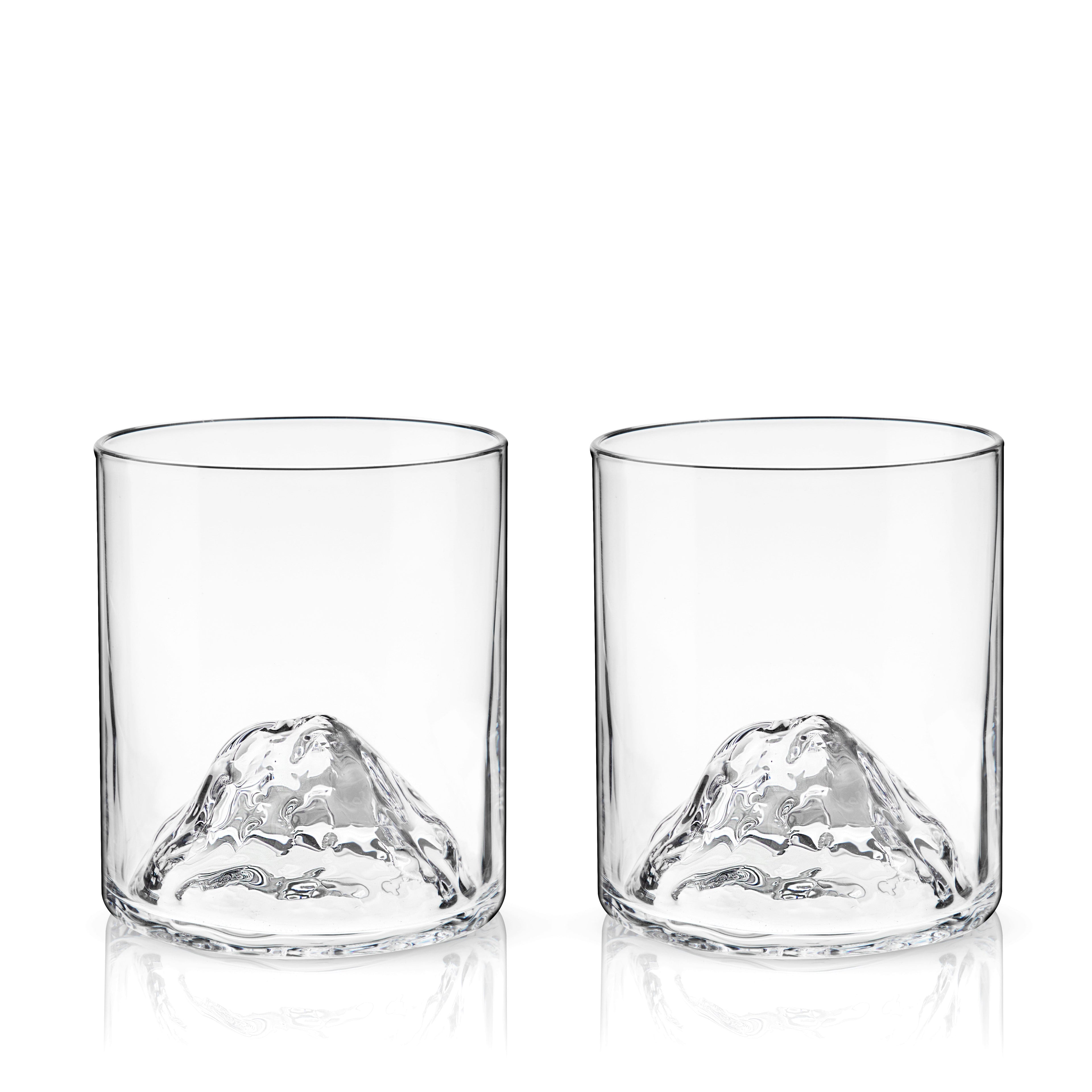 Mountain Crystal Tumblers Set of 2