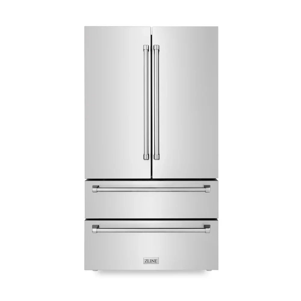 ZLINE Kitchen Package Refrigerator, Range,Range Hood , Dishwasher,  4KPR-RARH48-DWV