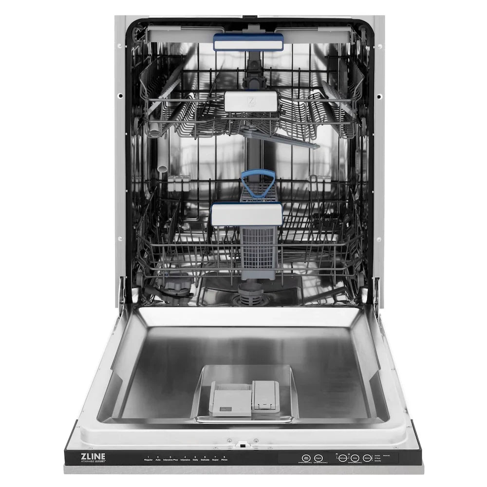 ZLINE 48" Bundled Stainless DualRange RangeHood Dishwasher 3KP-RASRH48-DWV
