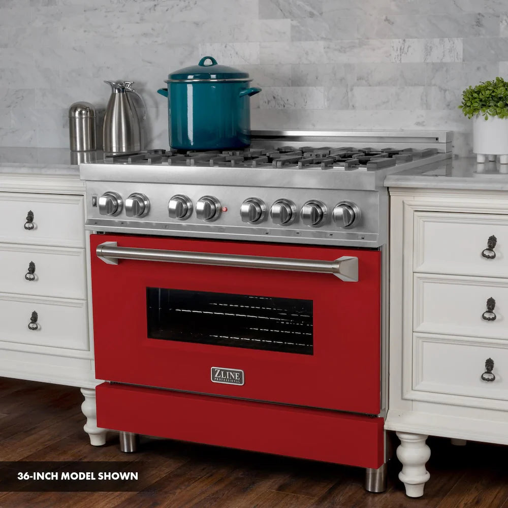 ZLINE 30" Bundle Range RAS-RM-30 & Range Hood 8654RM-30, 2KP-RASRMRH30