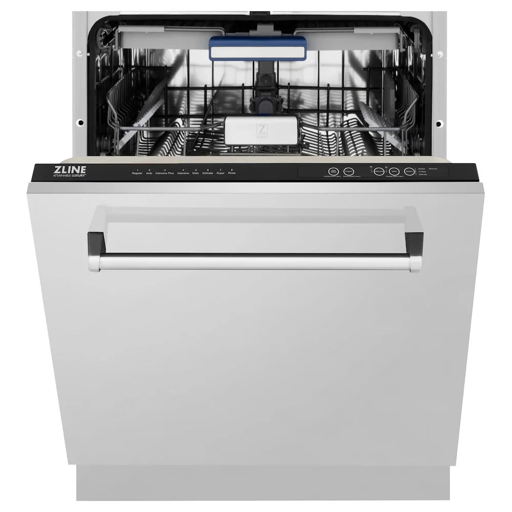 ZLINE Kitchen Package Refrigerator, Range , Range Hood , Microwave, Dishwasher 5KPR-RARH60-MWDWV
