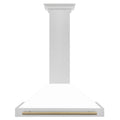 ZLINE 48" Autograph Stainless Wall Range Hood KB4SNZ-WM48-CB