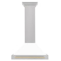 ZLINE 30" Autograph Stainless Wall Range Hood KB4SNZ-WM30-G