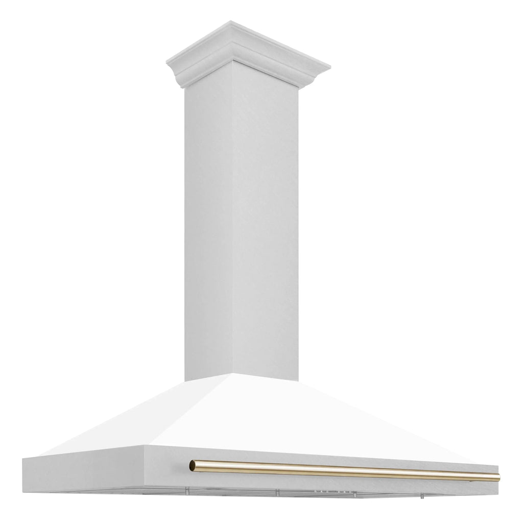 ZLINE 48" Autograph Stainless Wall Range Hood KB4SNZ-WM48-G