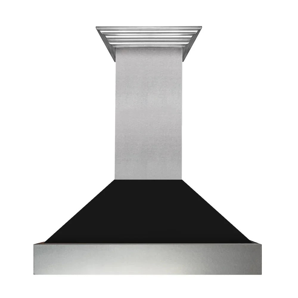 ZLINE 48" Bundle Range RAS-BLM-48 & Range Hood 8654BLM-48, 2KP-RASBLMRH48