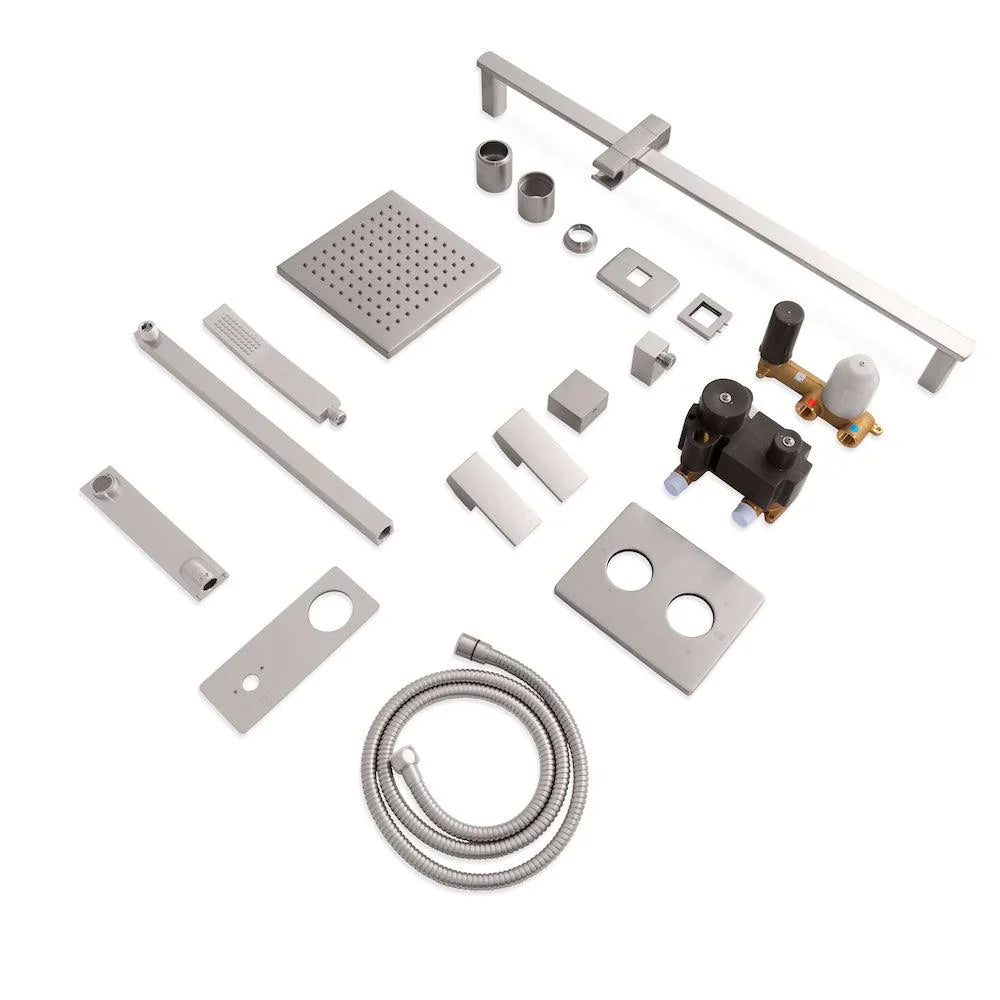 ZLINE Bliss Shower System in Brushed Nickel, BLS-SHS-BN