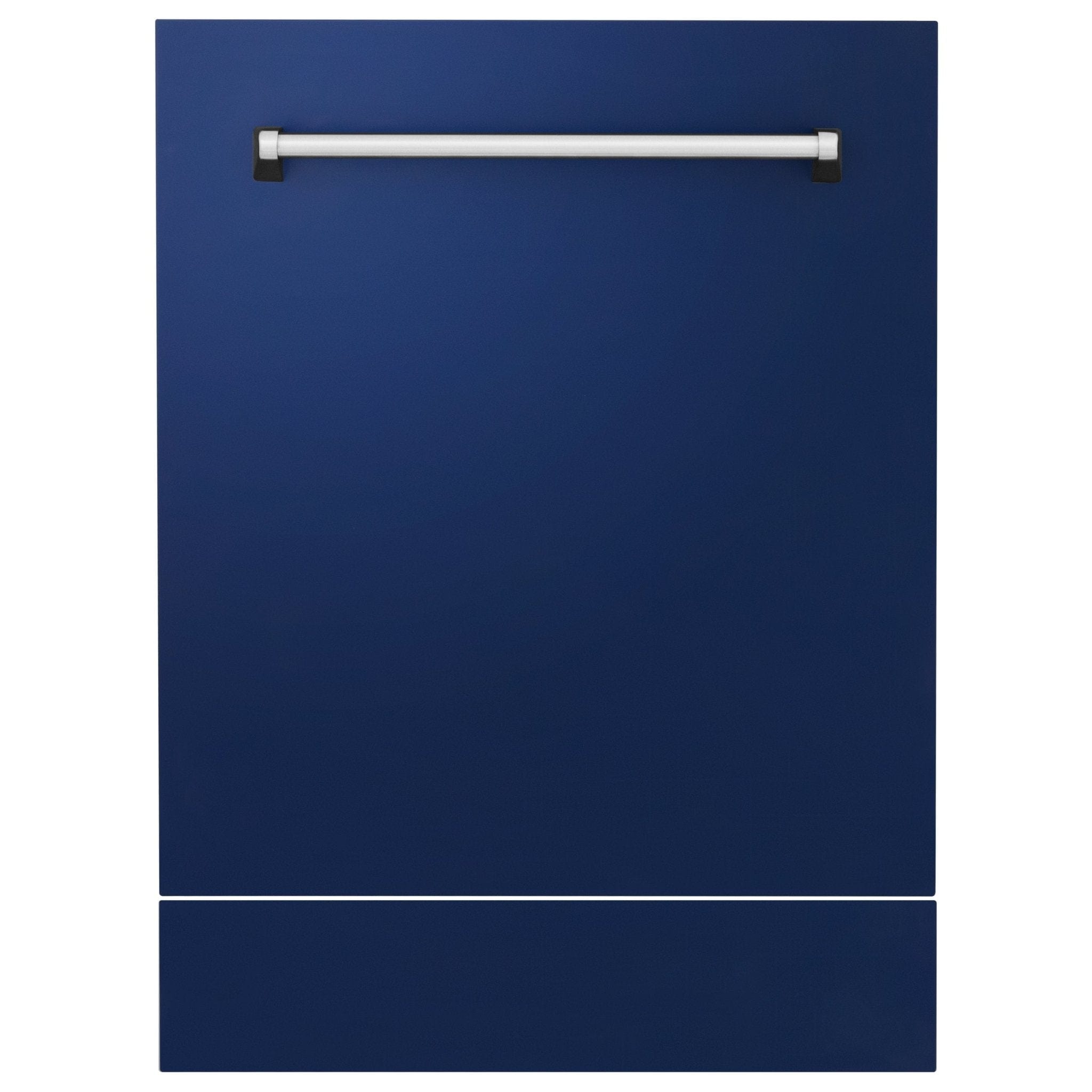 ZLINE 24" Dishwasher in Blue gloss panel, Stainless Tub, DWV-BG-24