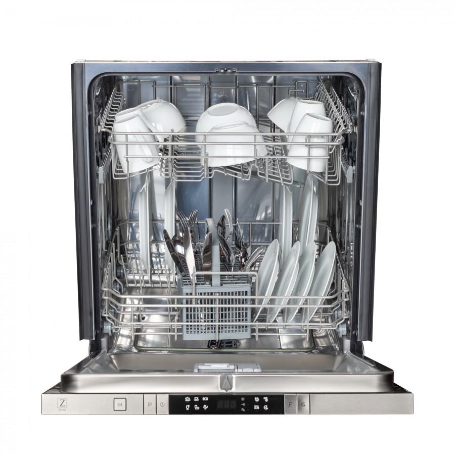 ZLINE 24" Dishwasher in Red Gloss, Stainless Steel Tub, DW-RG-H-24