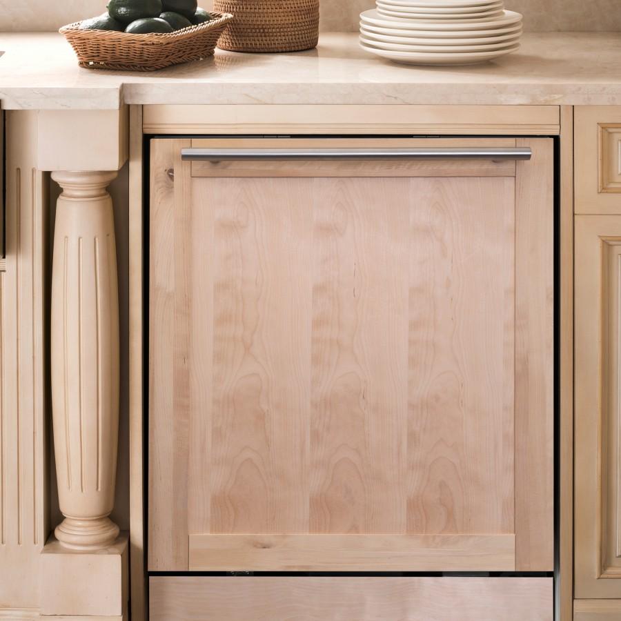 ZLINE 24" Dishwasher in Unfinished Wood with Stainless Steel Tub, DW-UF-24