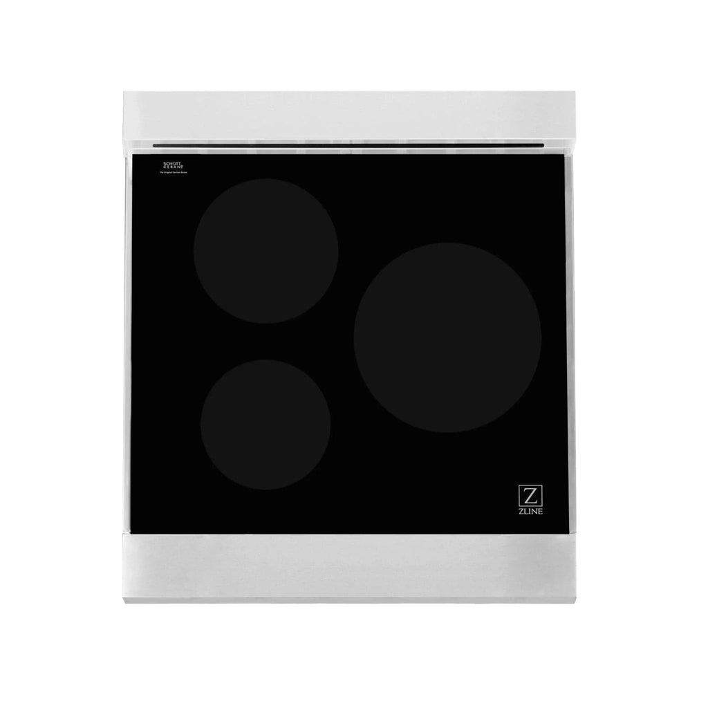 ZLINE 24" Induction Range with a 3 Element Stove and Electric Oven in Stainless Steel RAIND-BM-24