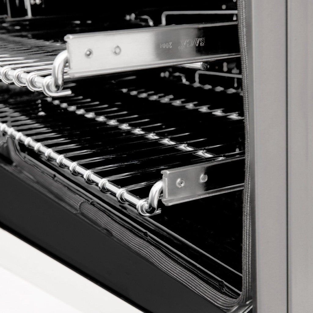 ZLINE 24" Induction Range with a 3 Element Stove and Electric Oven in White Matte RAIND-WM-24