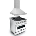 ZLINE 30" Bundle Range RA-WM-30 & Range Hood KB-30, 2KP-RAWMRH30