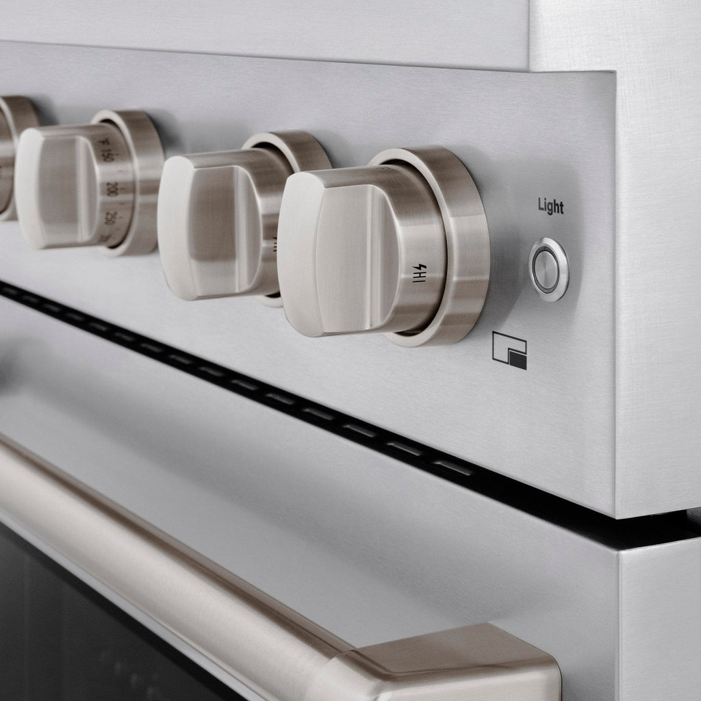 ZLINE 30 In. Gas Range, Stainless Steel w/ Brass Burners, SGR-BR-30