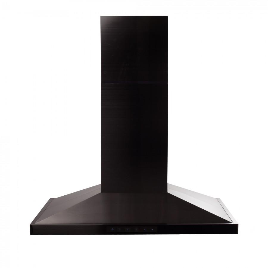 ZLINE 30" Island Range Hood in Black Stainless Steel, BSGL2iN-30