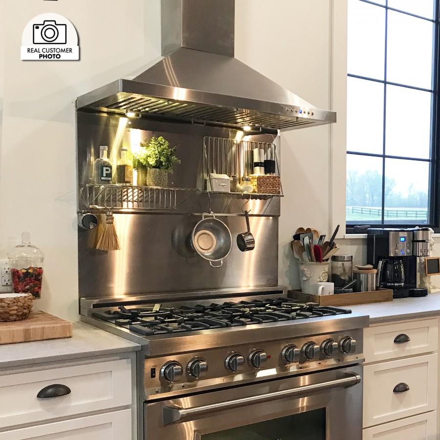 ZLINE 30" Outdoor/Indoor Stainless Steel Wall Range Hood, KB-304-30