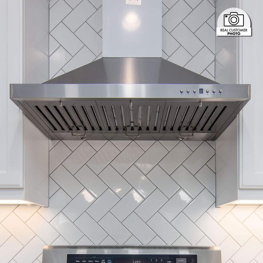 ZLINE 30" Outdoor/Indoor Stainless Steel Wall Range Hood, KB-304-30