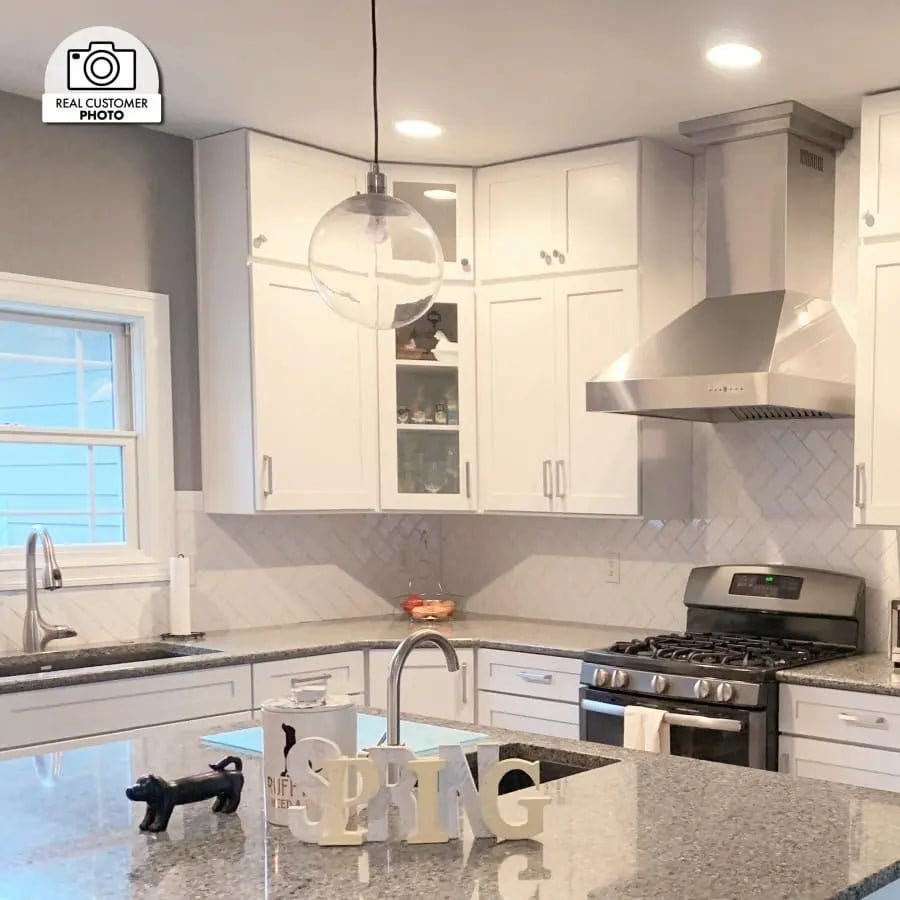 ZLINE 30" Stainless Steel Wall Range Hood, 667-30