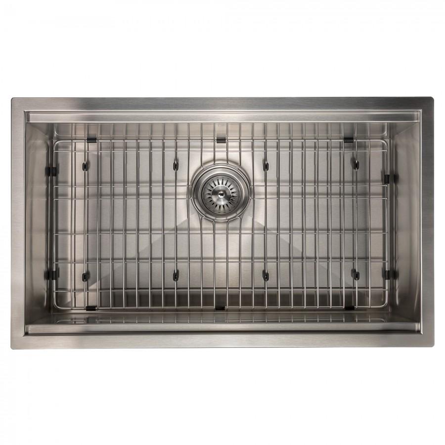 ZLINE 30" Undermount Single Bowl Ledge Sink Stainless Steel, SLS-30