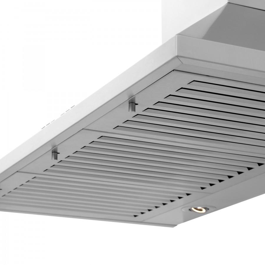 ZLINE 30" Wall Range Hood, Built-in CrownSound® Bluetooth Speakers, KL2CRN-BT-30