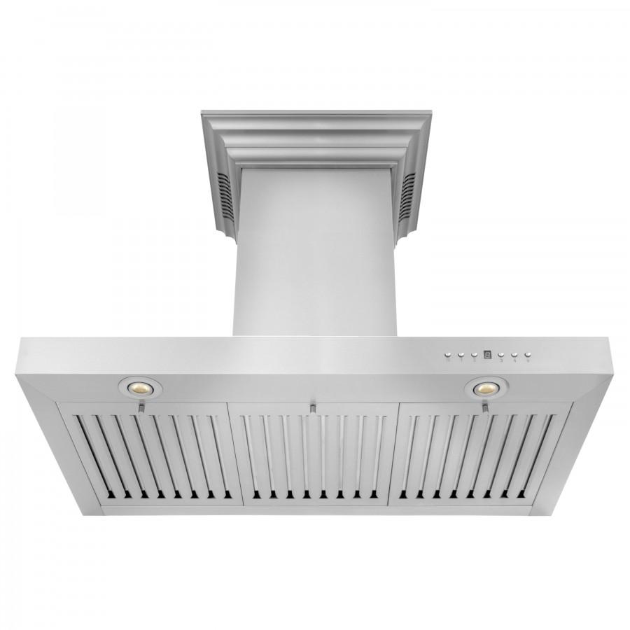 ZLINE Wall Range Hood, CrownSound, Bluetooth Speakers, KECRN-BT