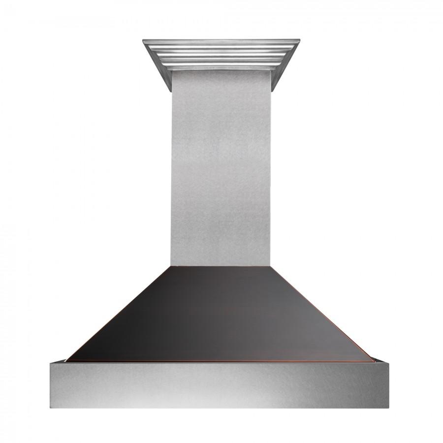 ZLINE 30" ZLINE DuraSnow Wall Range Hood, Oil Rubbed Shell, 8654ORB-30