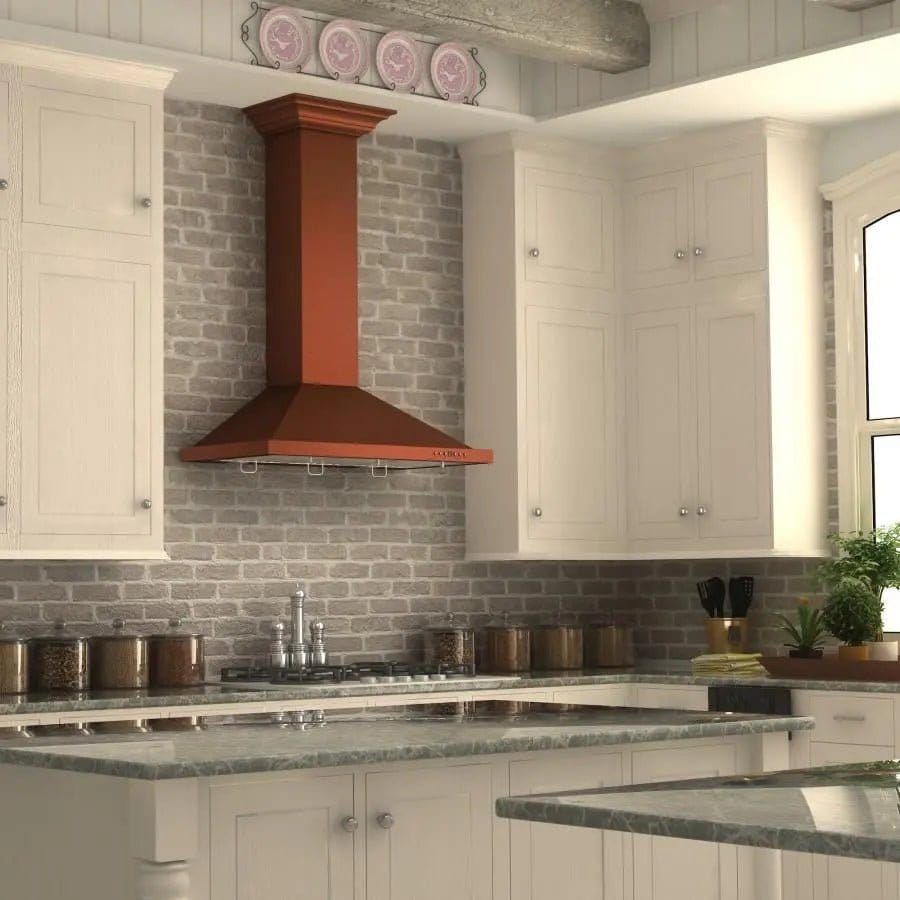 ZLINE 36" Copper Wall Range Hood 8KBC-36