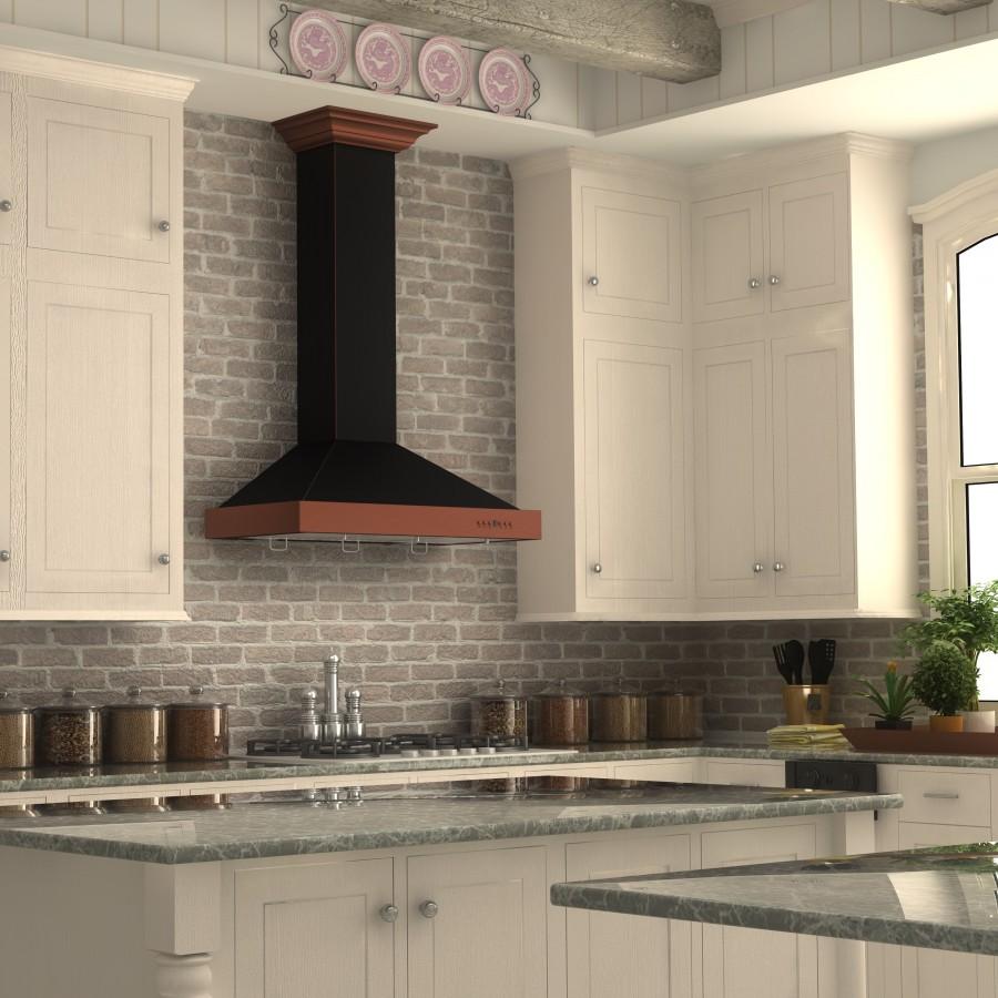 ZLINE 36" Designer Series Wall Mount Range Hood, KB2-BCXXX-36